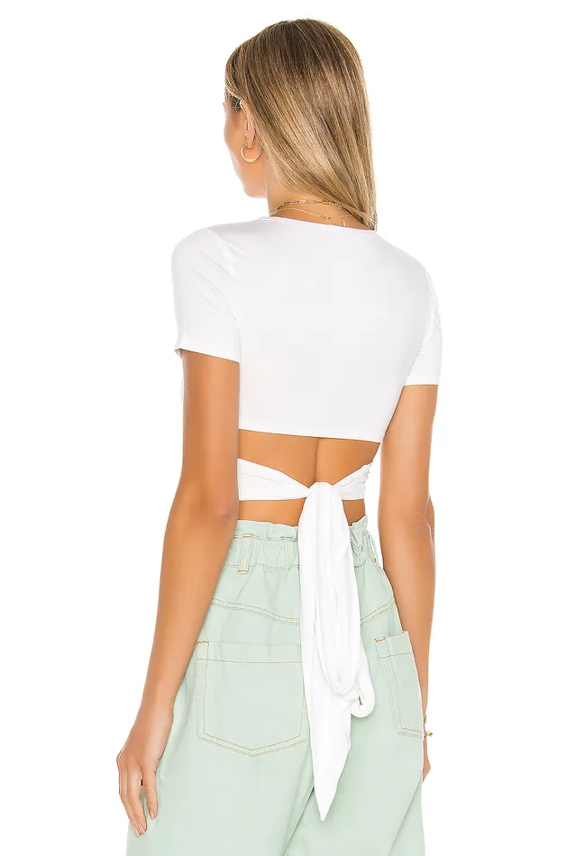 Jovi Top White Women Lovers and Friends Loungewear