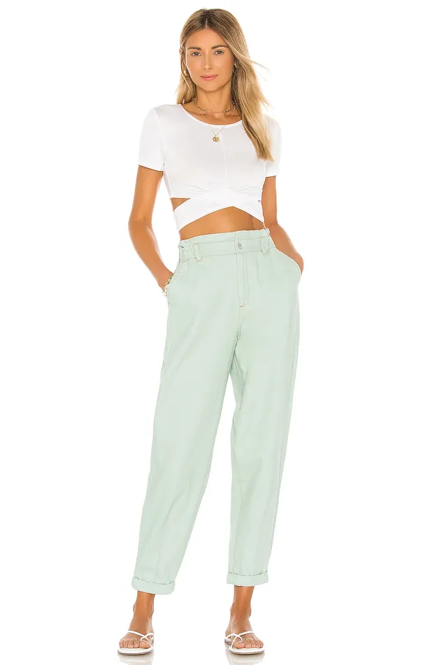 Jovi Top White Women Lovers and Friends Loungewear