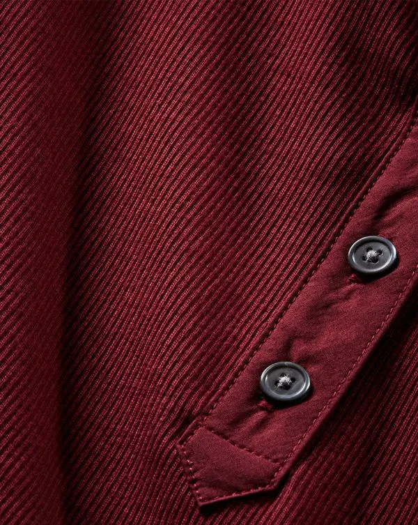 Kearney ButtonDown Tee Wine Women Veronica Beard Tops Kearney ButtonDown Tee Wine Women Veronica Beard Tops