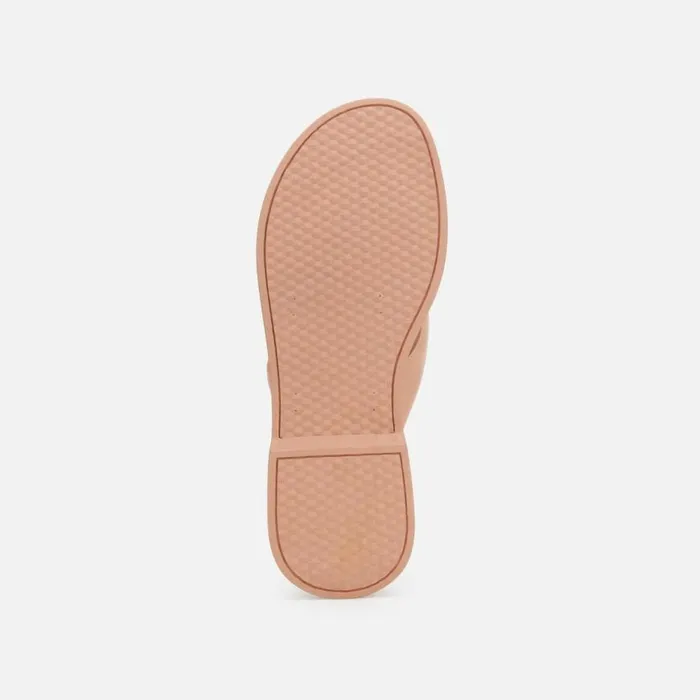 Kenneth Cole Athens Flatform Thong Sandal Peach Women Sandals