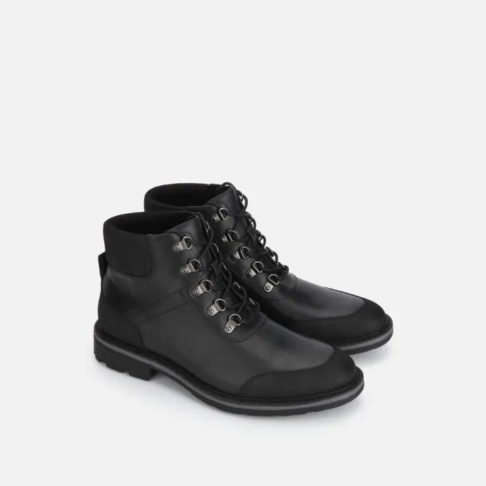 Kenneth Cole Bainx Hiker Boot Black Men Boots
