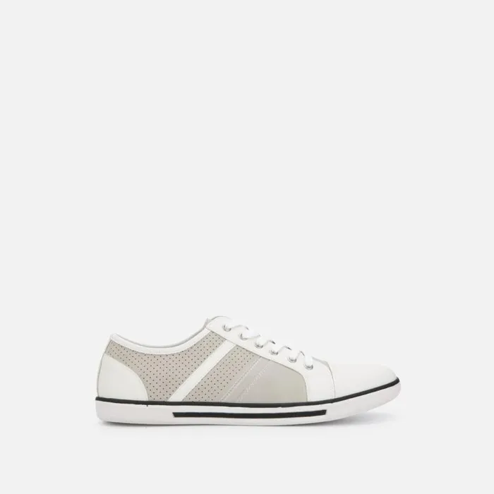 Kenneth Cole Center Low Top Sneaker White Men Sneakers