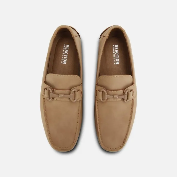 Kenneth Cole Dawson Bit Driver Taupe Men Loafers