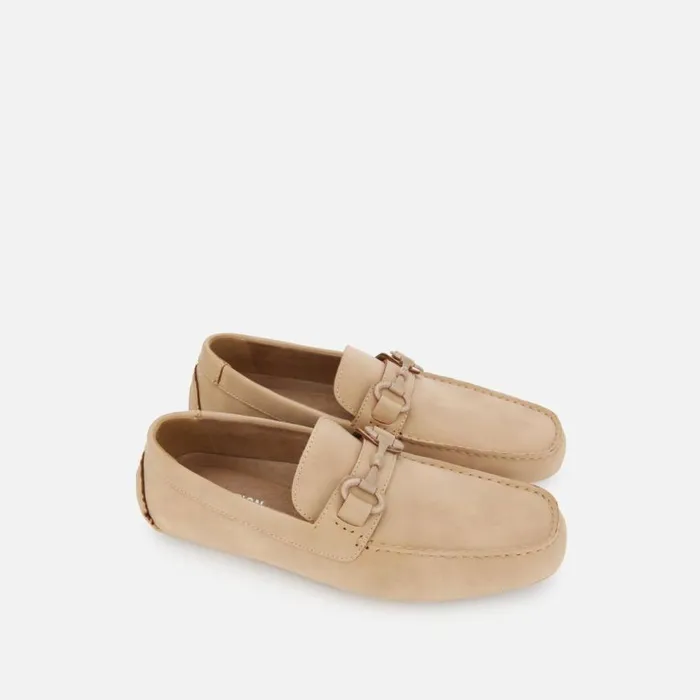 Kenneth Cole Dawson Bit Driver Taupe Men Loafers