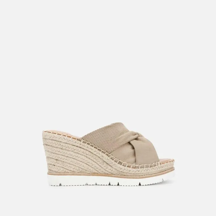 Kenneth Cole Elyssa Braided Espadrille Mushroom Women Gentle Souls