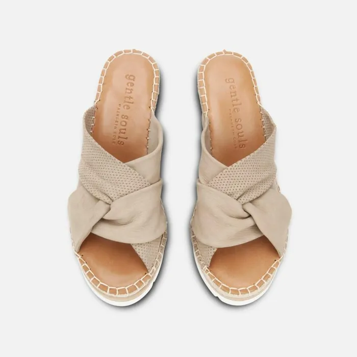 Kenneth Cole Elyssa Braided Espadrille Mushroom Women Gentle Souls