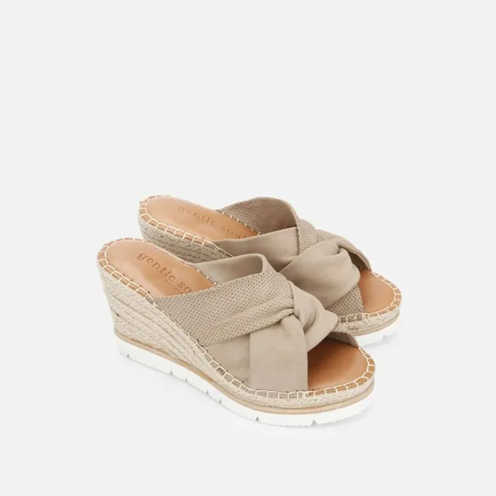 Kenneth Cole Elyssa Braided Espadrille Mushroom Women Gentle Souls