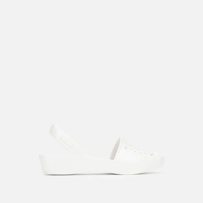 Kenneth Cole Fine Glass Slingback Sandal With Eva White Women Sandals