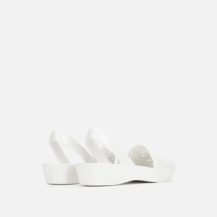 Kenneth Cole Fine Glass Slingback Sandal With Eva White Women Sandals