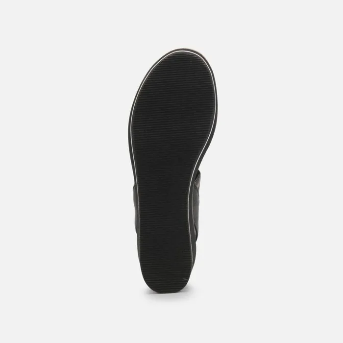 Kenneth Cole Harlow Animal Platform Sandal Blackgold Women Sandals