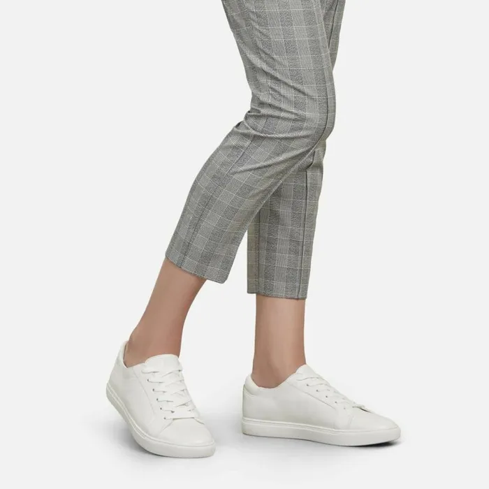 Kenneth Cole Kam Leather Sneaker White Women Sneakers