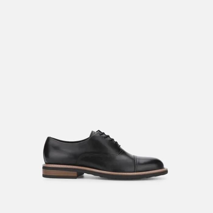 Kenneth Cole Klay Cap Toe Oxford With Flex Black Men Oxfords