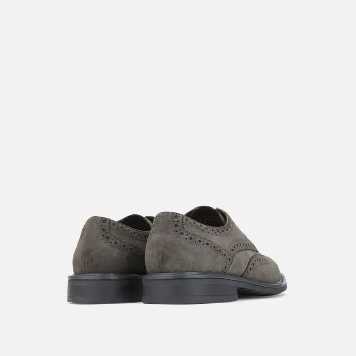 Kenneth Cole Klay Suede Brogue Oxford With Flex Cement Men Oxfords