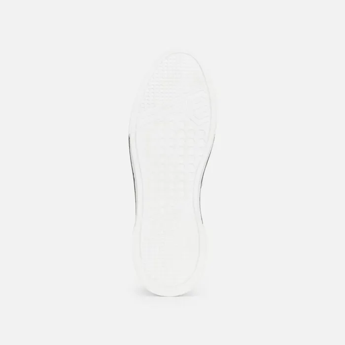 Kenneth Cole Liam Leather SlipOn Stripe Sneaker White Men Sneakers