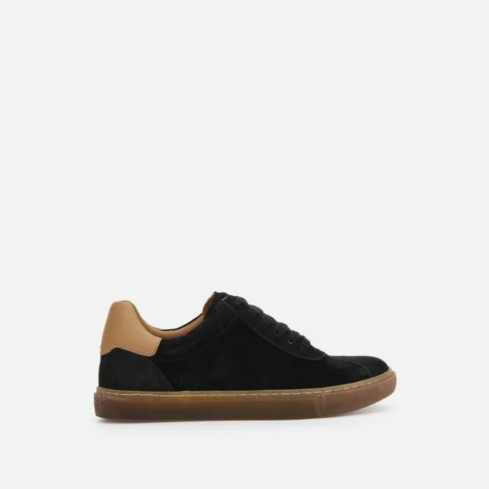 Kenneth Cole Nyle Nubuck Sneaker Black Women Gentle Souls
