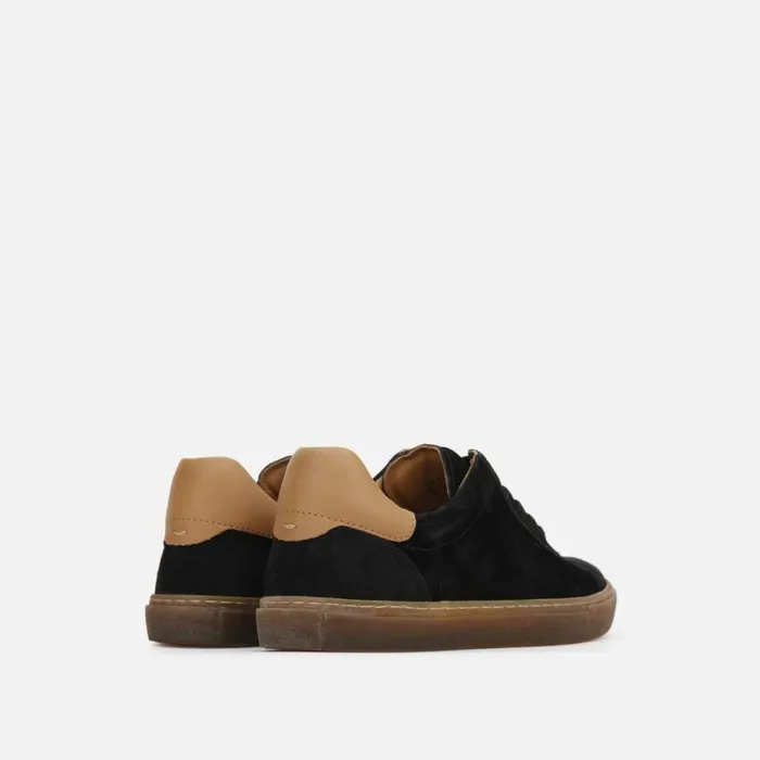 Kenneth Cole Nyle Nubuck Sneaker Black Women Gentle Souls