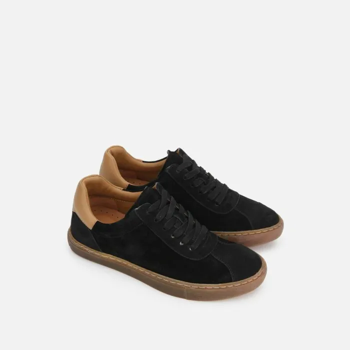 Kenneth Cole Nyle Nubuck Sneaker Black Women Gentle Souls