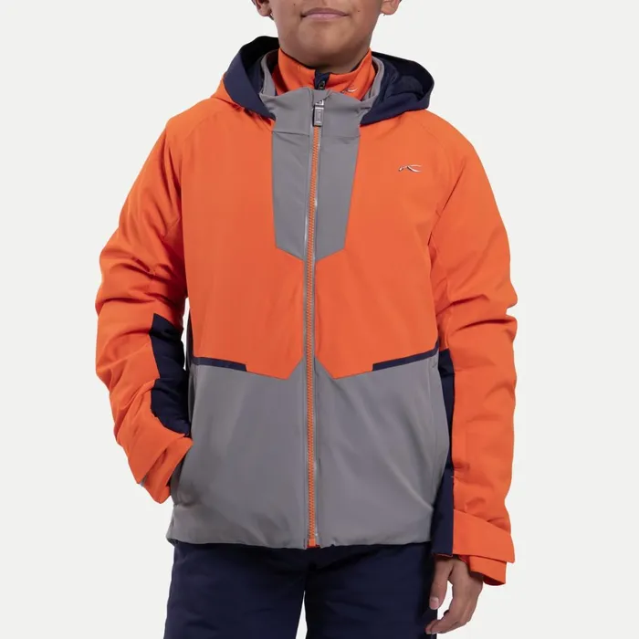 Kids Boys039 Formula Jacket Kjus Orangepewter KJUS Jackets