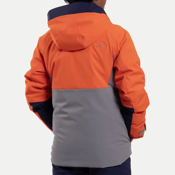 Kids Boys039 Formula Jacket Kjus Orangepewter KJUS Jackets