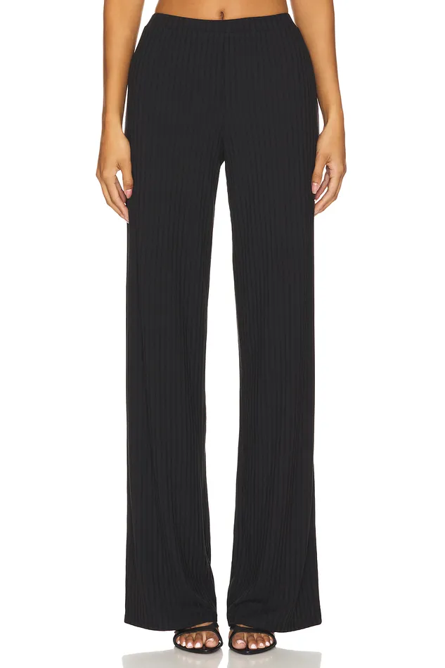 Kinsley Pant Black Women Lovers and Friends Loungewear