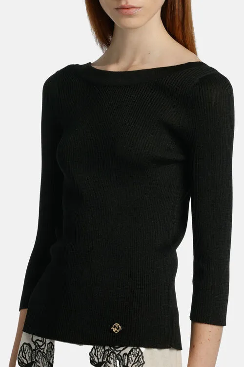 Knitwear Luisa Spagnoli Women Carlino Carlino Black