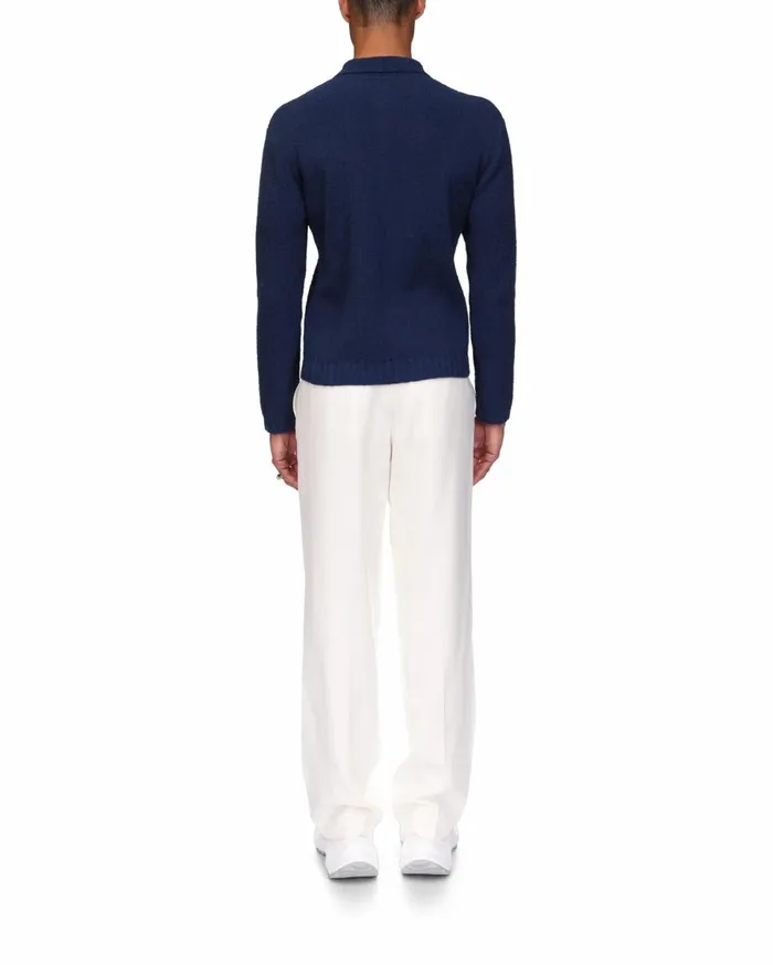 Knitwear Men Casablanca Paris Boucle Polo Shirt