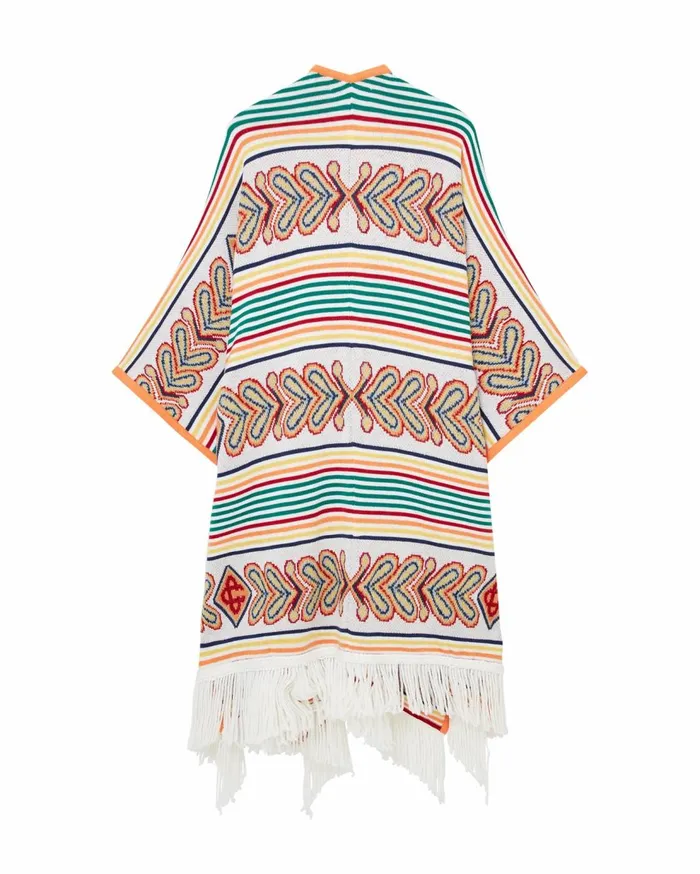 Knitwear Men Casablanca Paris Laurel Knitted Poncho Knitwear Men Casablanca Paris Laurel Knitted Poncho