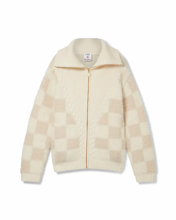 Knitwear Men Casablanca Paris Merino Fleece Jacket