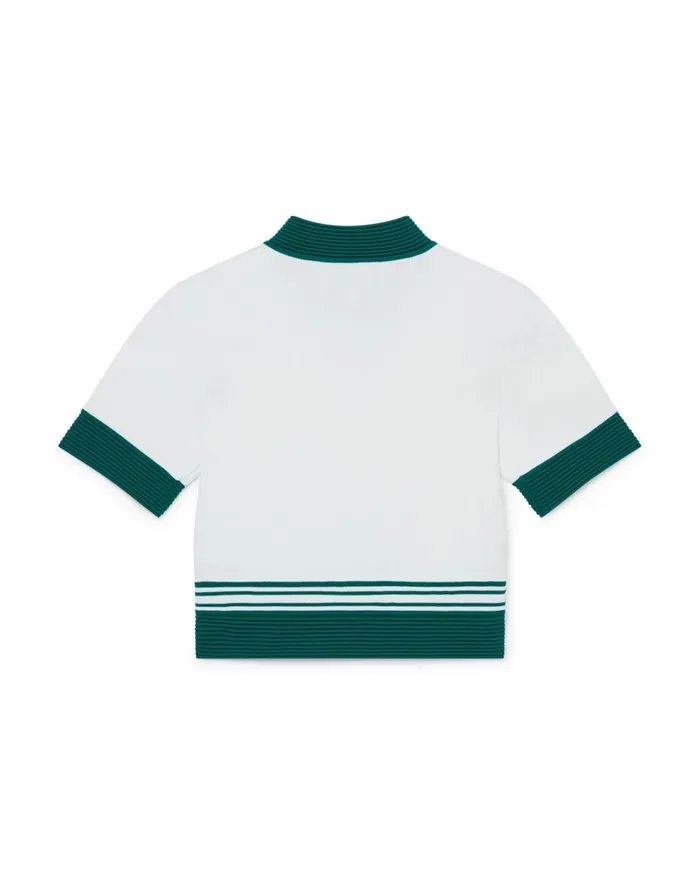 Knitwear Women Casablanca Paris Draped Tennis Top