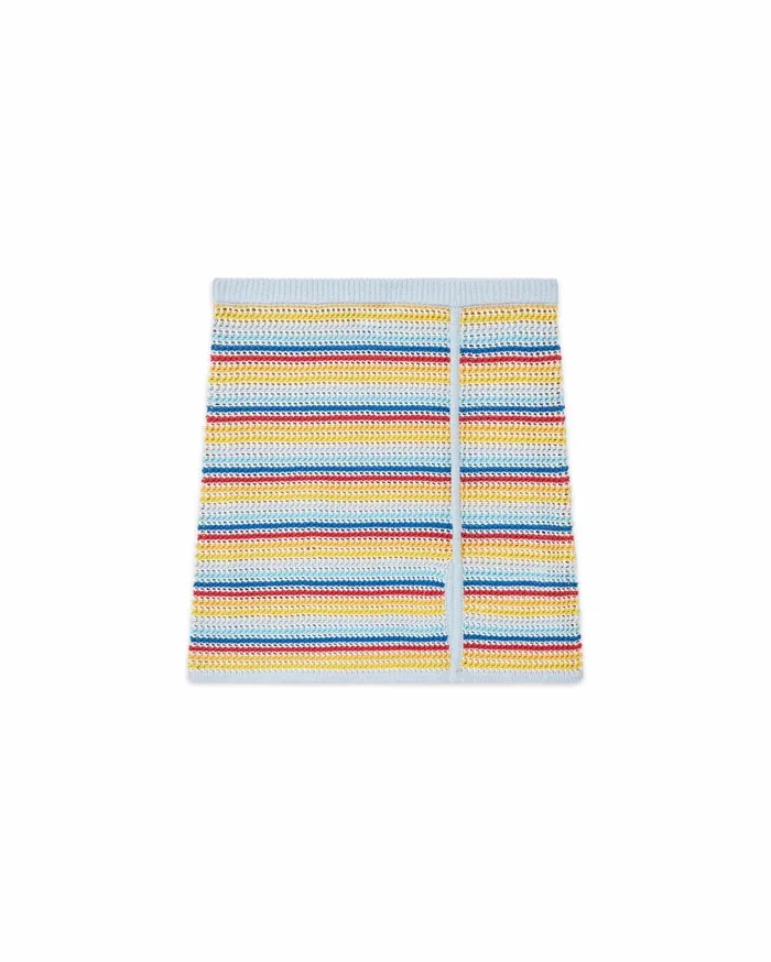 Knitwear Women Casablanca Paris Knit Stripe Skirt