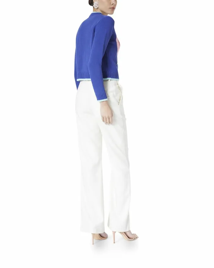 Knitwear Women Casablanca Paris Le Pouvoir Des Fleurs Jumper Knitwear Women Casablanca Paris Le Pouvoir Des Fleurs Jumper