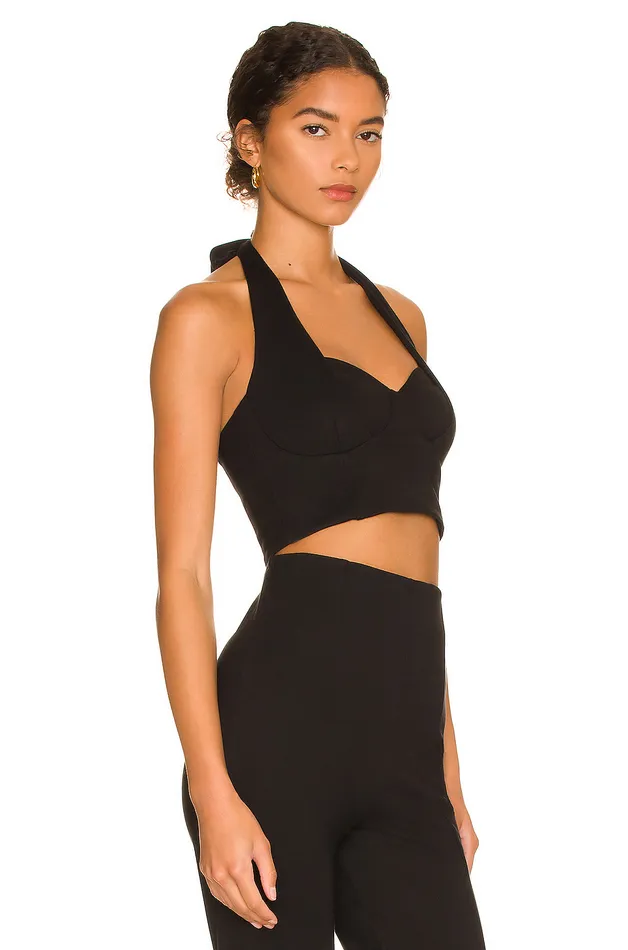Kylie Top Black Women Lovers and Friends Tops Kylie Top Black Women Lovers and Friends Tops