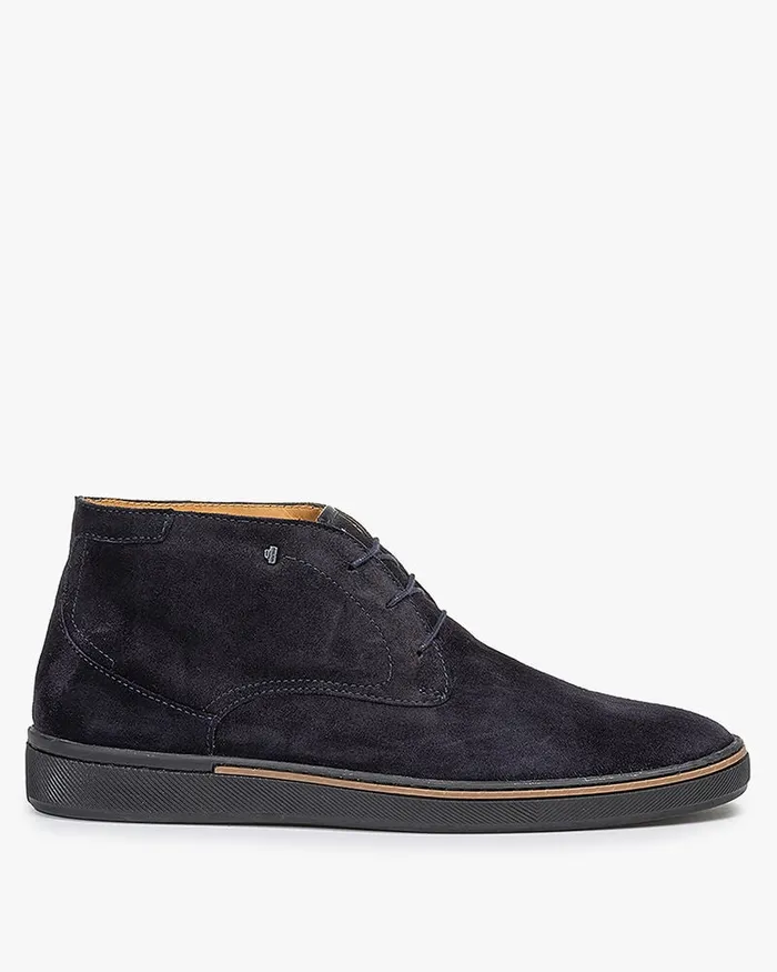 Lace Shoes Men Floris Van Bommel Bora 0501 Suede