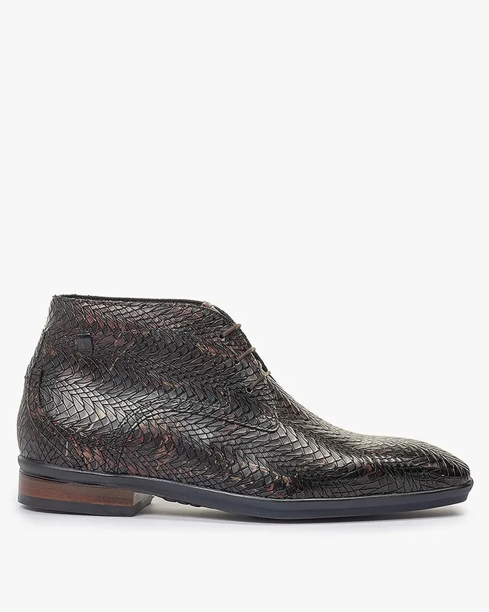 Lace Shoes Men Floris Van Bommel De Mosser 0105 Printedleather