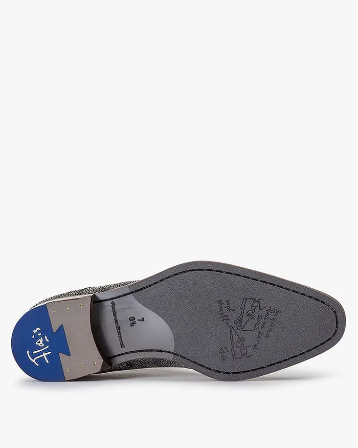 Lace Shoes Men Floris Van Bommel De Netter 1700 Printedleather