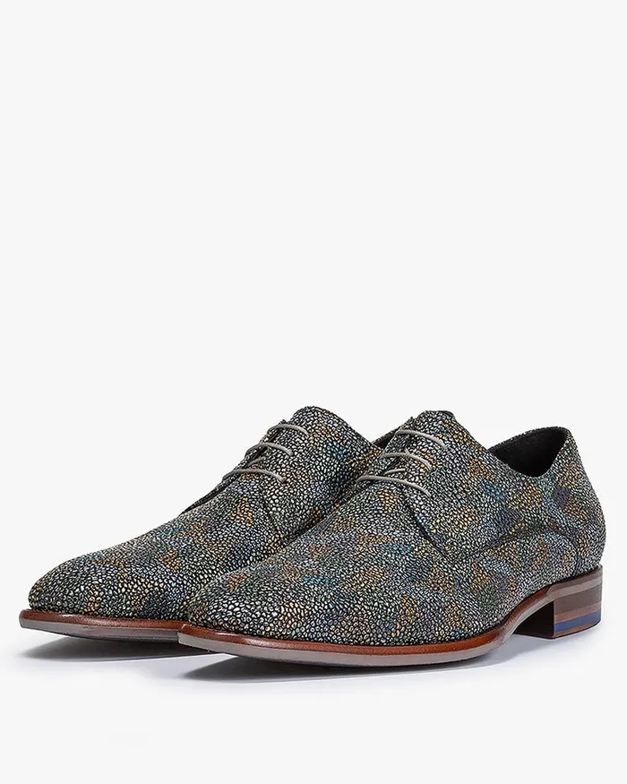 Lace Shoes Men Floris Van Bommel De Netter 1701 Printedleather
