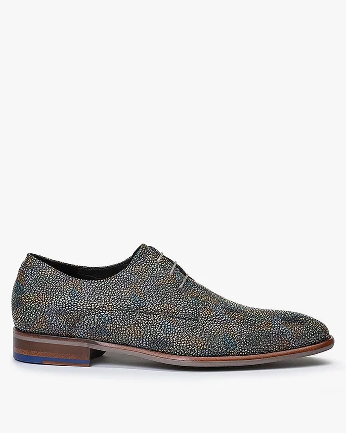 Lace Shoes Men Floris Van Bommel De Netter 1701 Printedleather