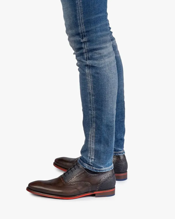 Lace Shoes Men Floris Van Bommel De Stapper 0302 Calf Leather