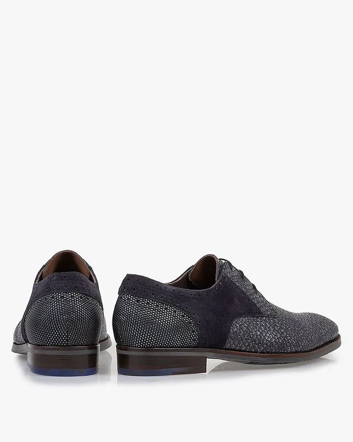 Lace Shoes Men Floris Van Bommel De Stapper 3904 Printedleather