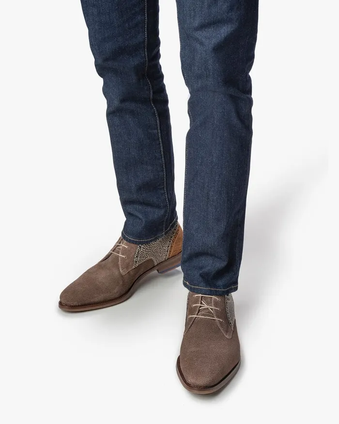 Lace Shoes Men Floris Van Bommel De Stapper 3914 Suede