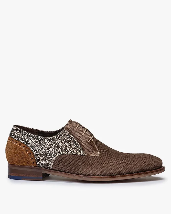 Lace Shoes Men Floris Van Bommel De Stapper 3914 Suede