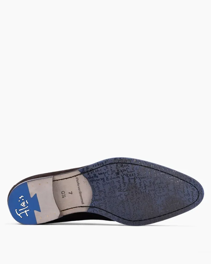 Lace Shoes Men Floris Van Bommel De Stapper 5201 Suede