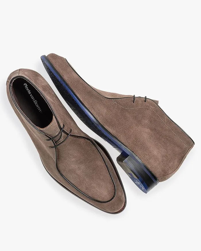 Lace Shoes Men Floris Van Bommel De Stapper 5203 Suede