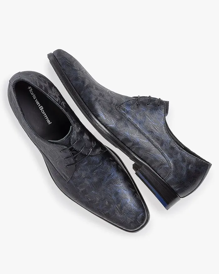 Lace Shoes Men Floris Van Bommel De Stijler 3305 Metallicprint