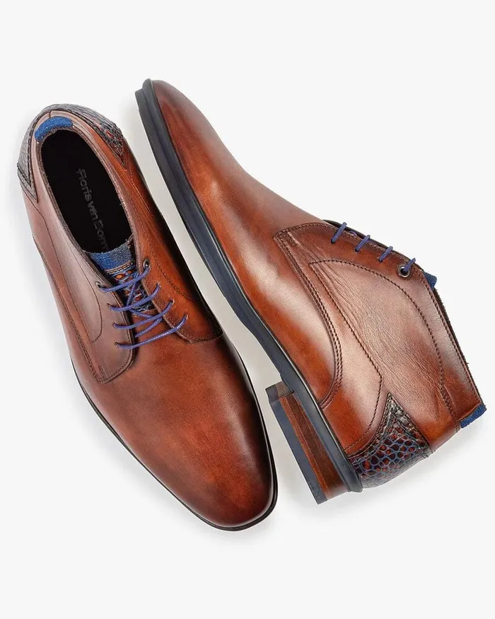 Lace Shoes Men Floris Van Bommel Hakki 0627 Calf Leather