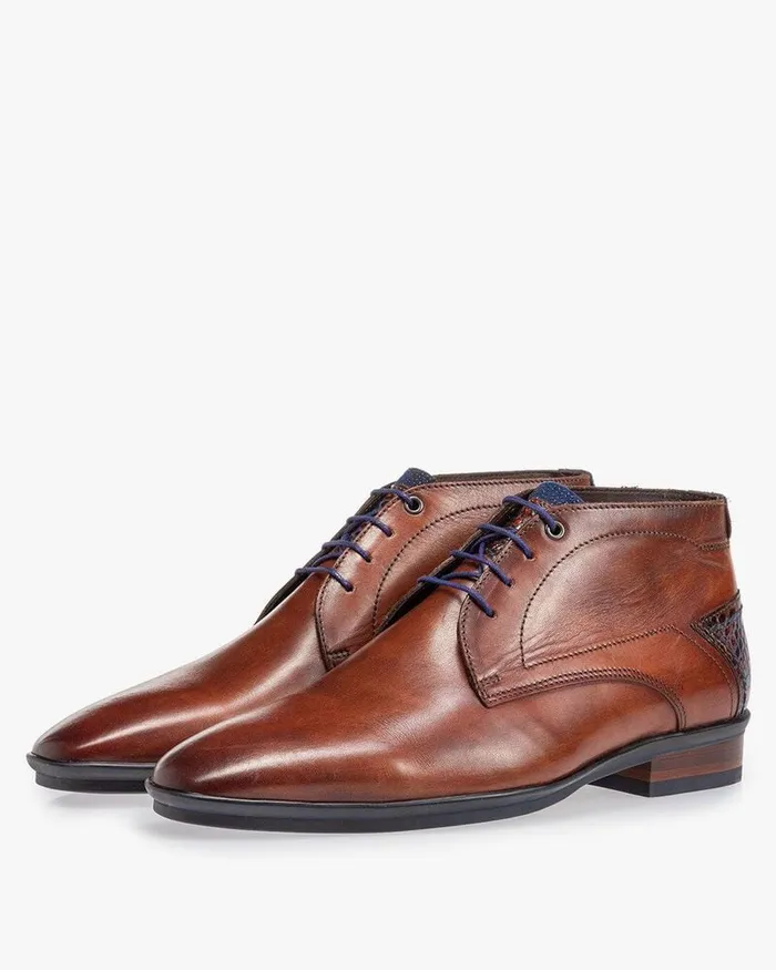 Lace Shoes Men Floris Van Bommel Hakki 0627 Calf Leather