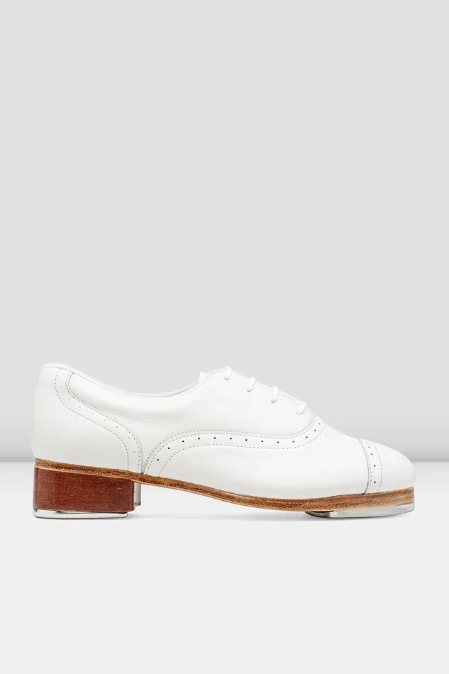 Ladies Jason Samuels Smith Tap Shoes White Leather Tap Bloch Adult