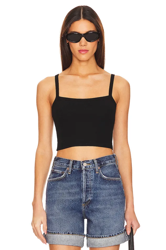 Lainey Tank Top Black Women Lovers and Friends Tops