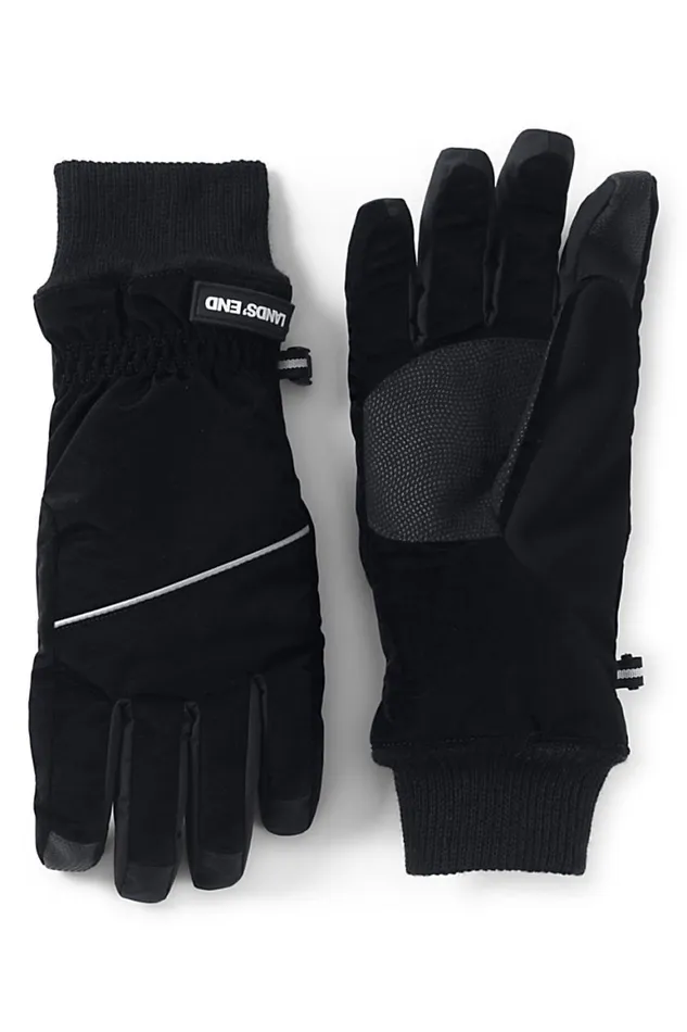 Lands039 End Accessories Women Ez Touch Screen Squall Gloves Black