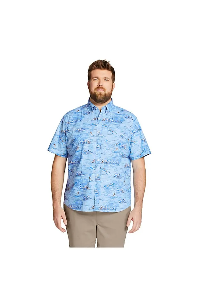 Lands039 End Casual Shirts Men Big And Tall Traditional Fit Short Sleeve Essential Lightweight Poplin Deep Sea Navy Mini Floral Lands039 End Casual Shirts Men Big And Tall Traditional Fit Short Sleeve Essential Lightweight Poplin Deep Sea Navy Mini Floral